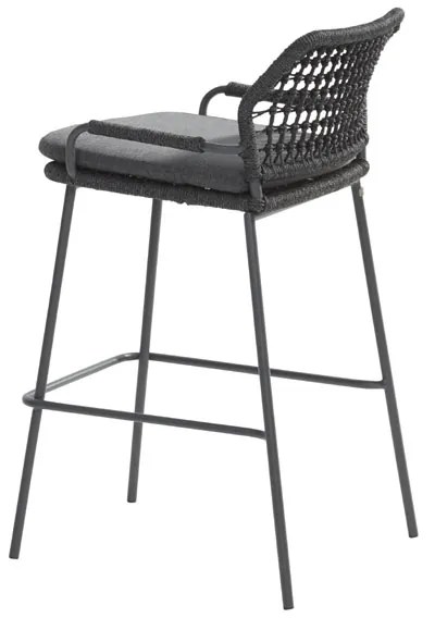 Taste by 4 Seasons Barista barstoel antraciet Barkruk   antraciet weerbestendig