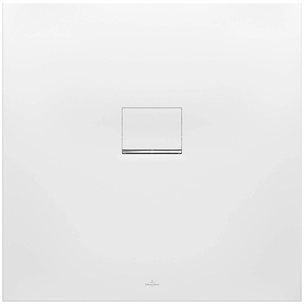 Villeroy & Boch Squaro Infinity douchevloer 90x90x4cm stone white