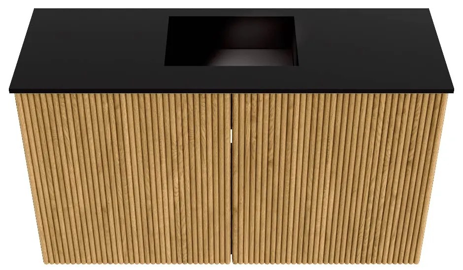 Mondiaz Joya 70cm toiletmeubel oak met wastafel faye midden 1 kraangat urban