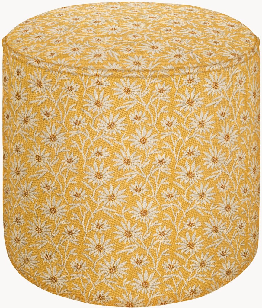 Handgemaakte outdoor poef Mako