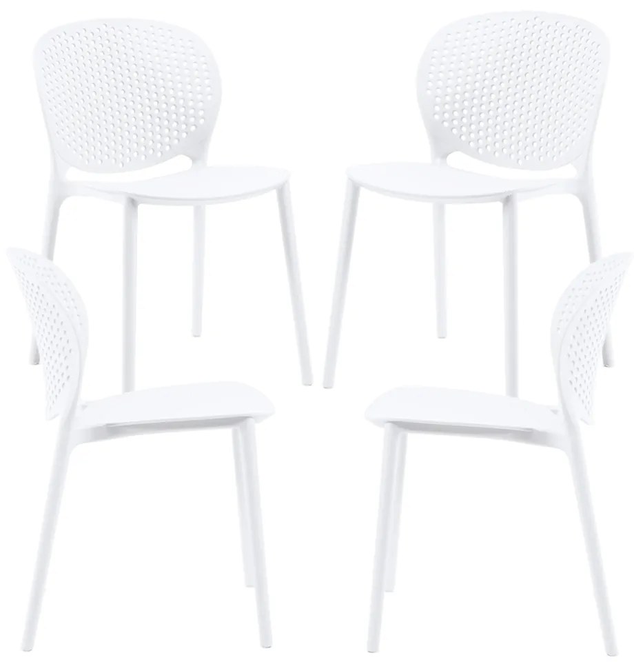 Pack 4 Brandi stoel