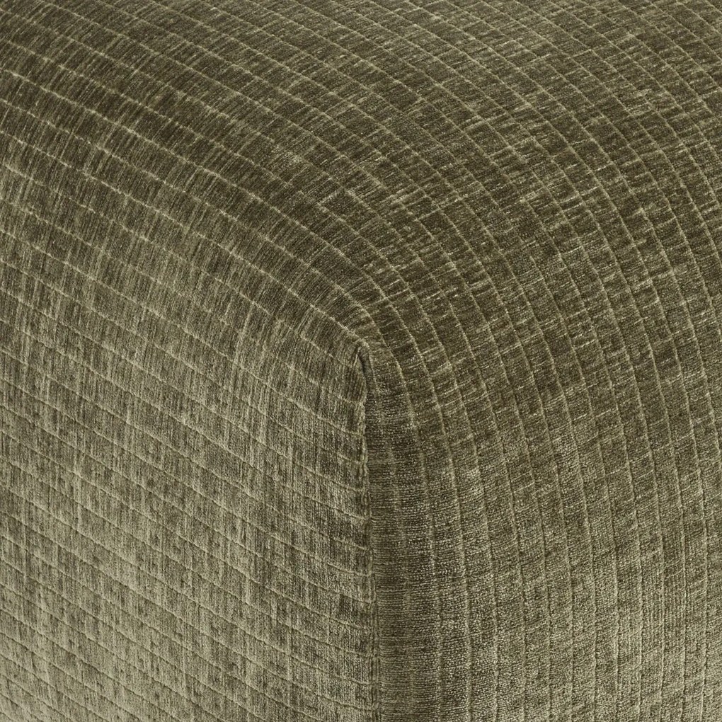 XL poef, vintage ribfluweel, L109 cm, Nuria