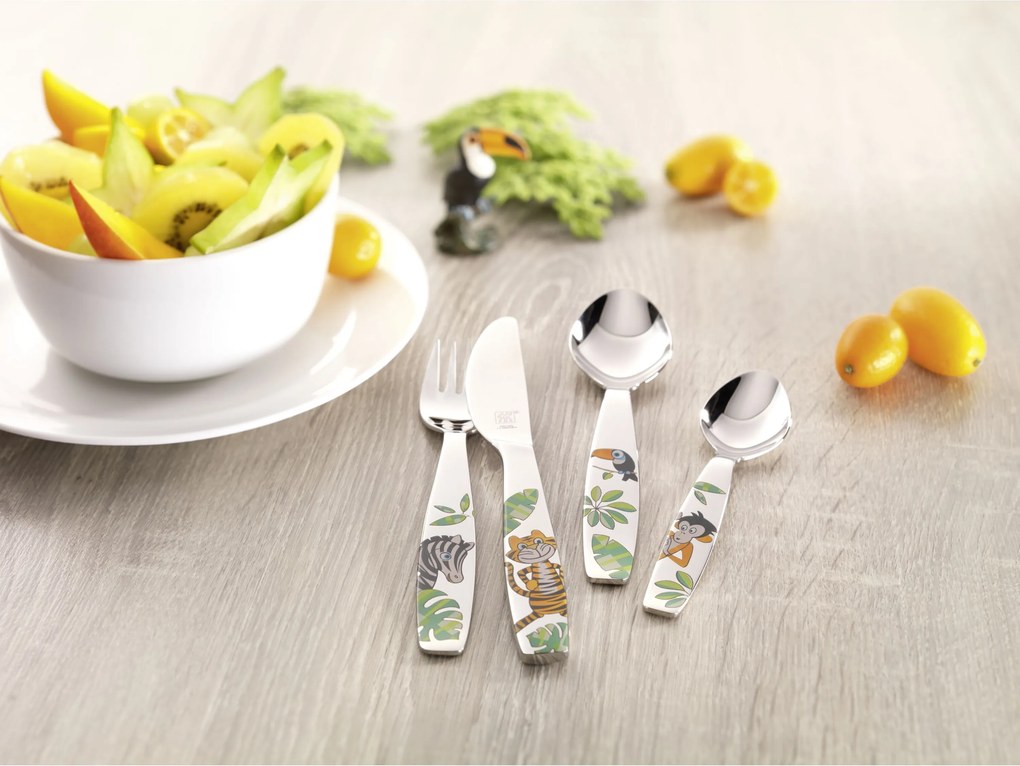 ZWILLING Jungle Kinderbestekset, 4-delig - Jungle - ZWILLING