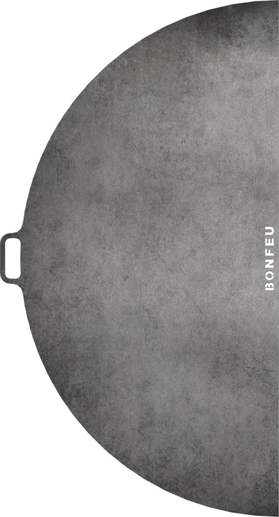 BonFeu Plancha ½ diameter 100cm bakplaat - grilplaat - 6mm dik