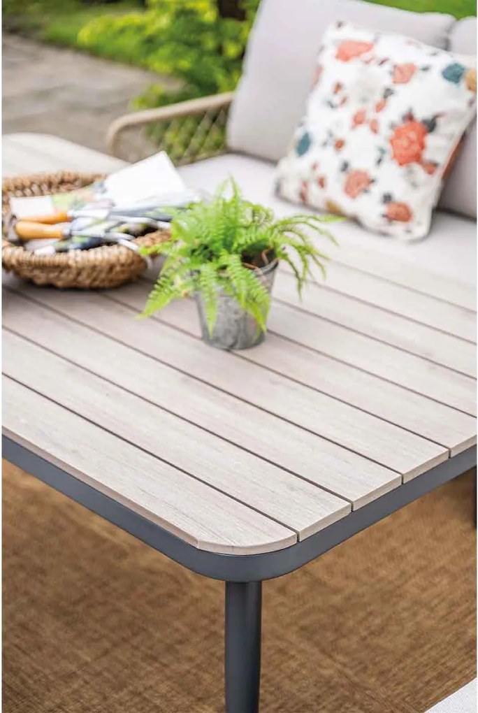 Garden Impressions Kalibo lounge dining set 6-delig - desert sand