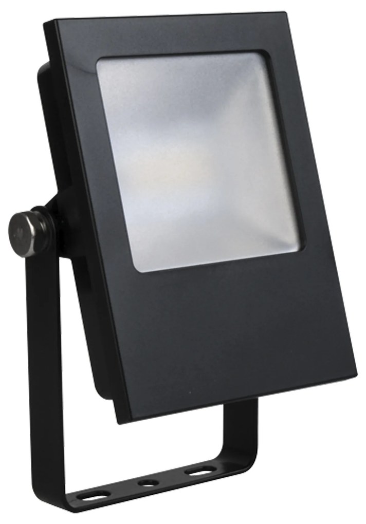 Led Floodlight Zwart