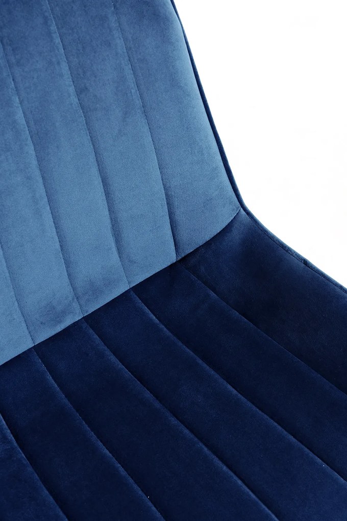 Set van 4 Lene Fluwelen Stoelen