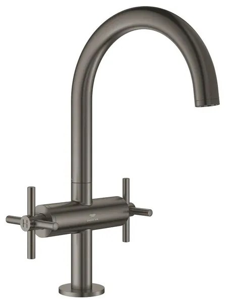 Grohe Atrio L-size wastafelmengkraan hard graphite geborsteld 21144AL0