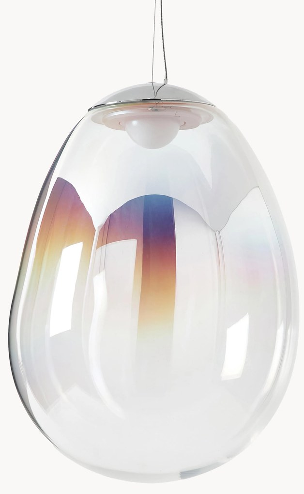 Mondgeblazen dimbare LED hanglamp Stellar Nebula, in verschillende formaten