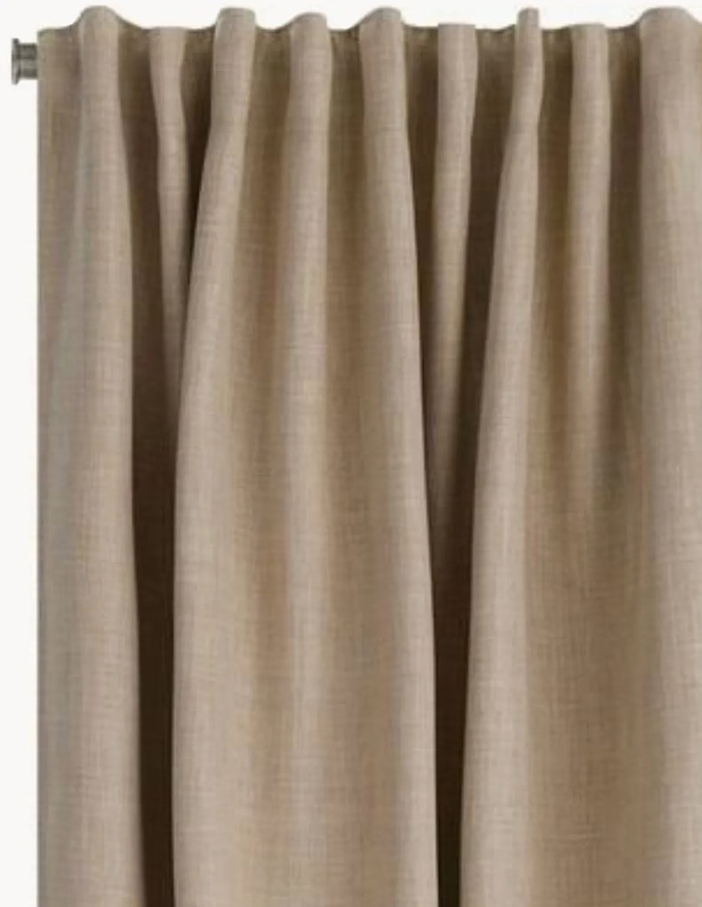 Verduisterend multibandgordijn Iben, B 140 cm