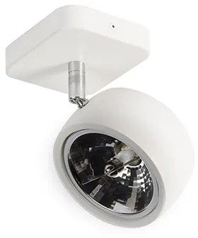 Design spot wit vierkant draai- en kantelbaar - Go Nine