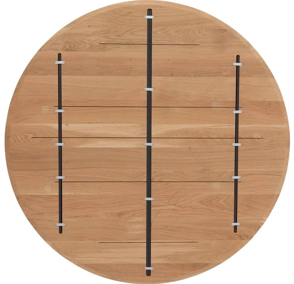 Goossens Excellent Eettafel Uniek, Rond 120 x 120 cm