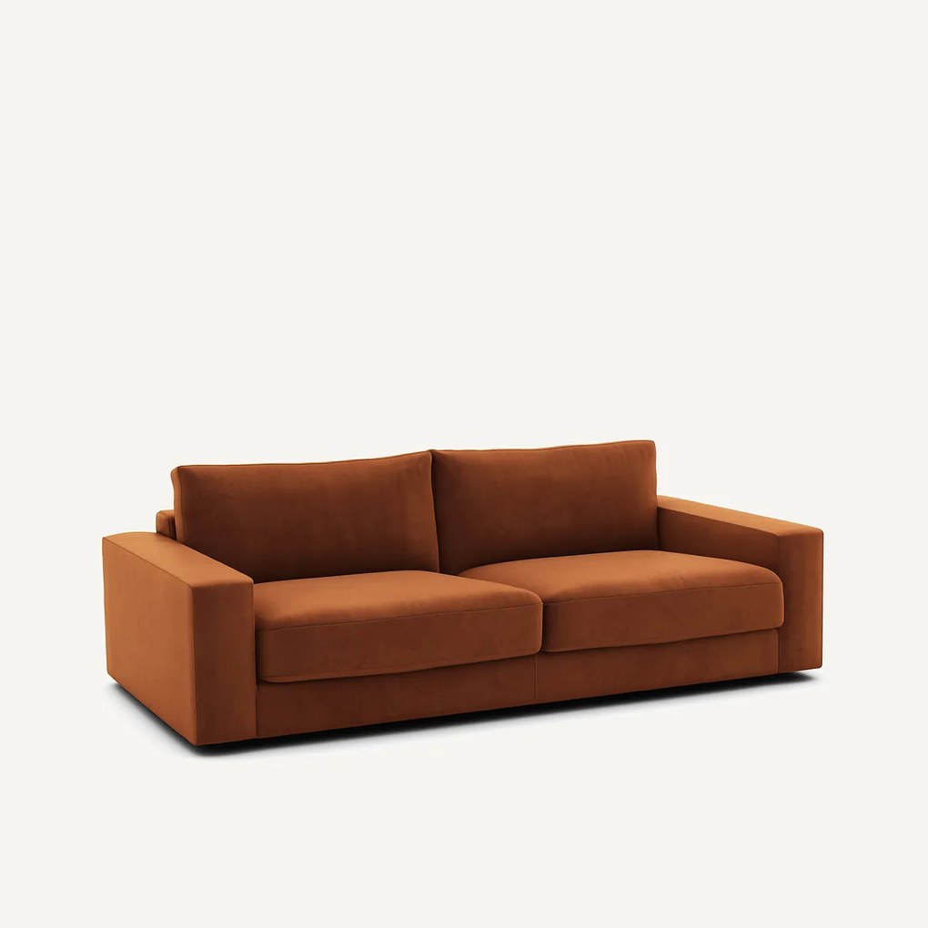 Omvormbare bank in fluweel, Skander