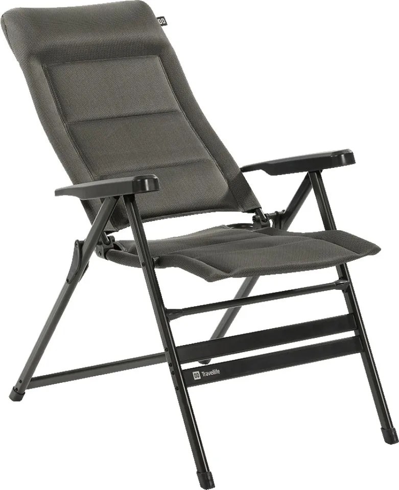 Travellife Barletta stoel comfort XL - donkergrijs