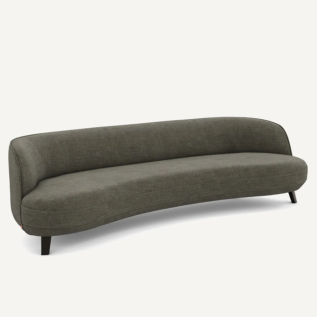 5-zits bank in katoen en linnen, Rosebury, ontwerp Emmanuel Gallina