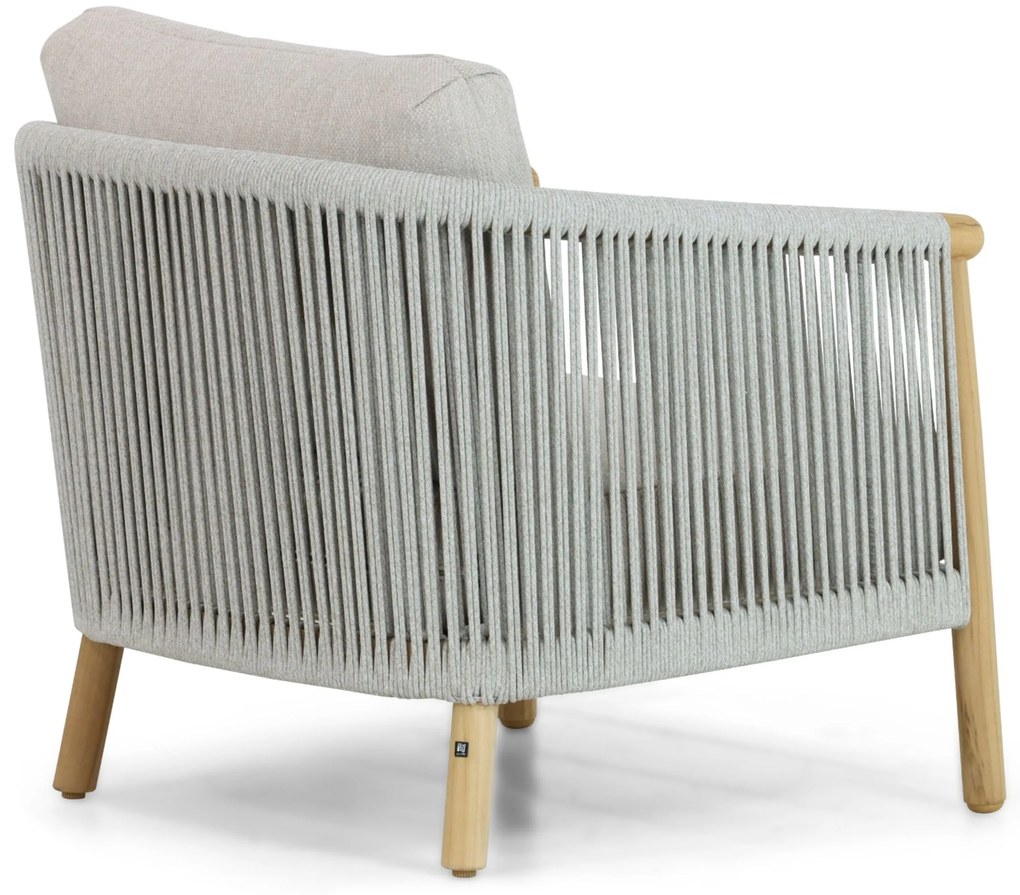 Tuinstoel Aluminium/rope Grijs-antraciet Lifestyle Garden Furniture Bloom