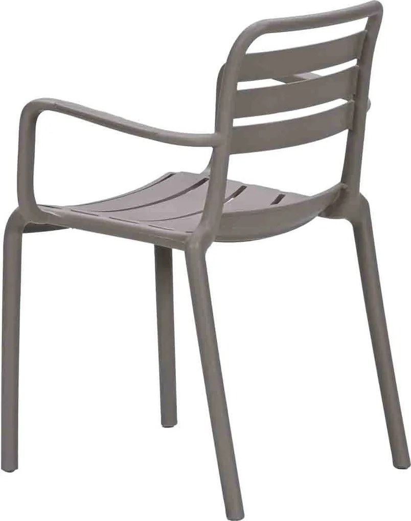 Garden Impressions Moos tuinstoel taupe - 2 stuks