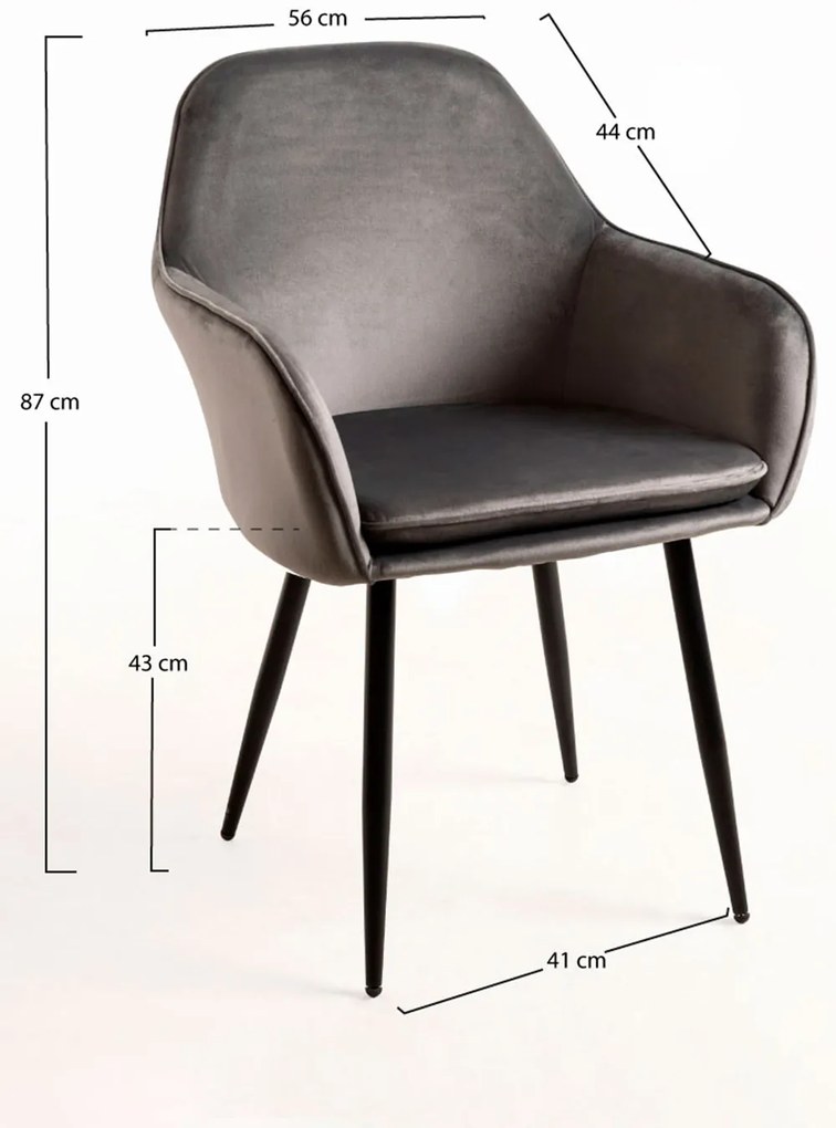 Chic Zwarte Stoel
