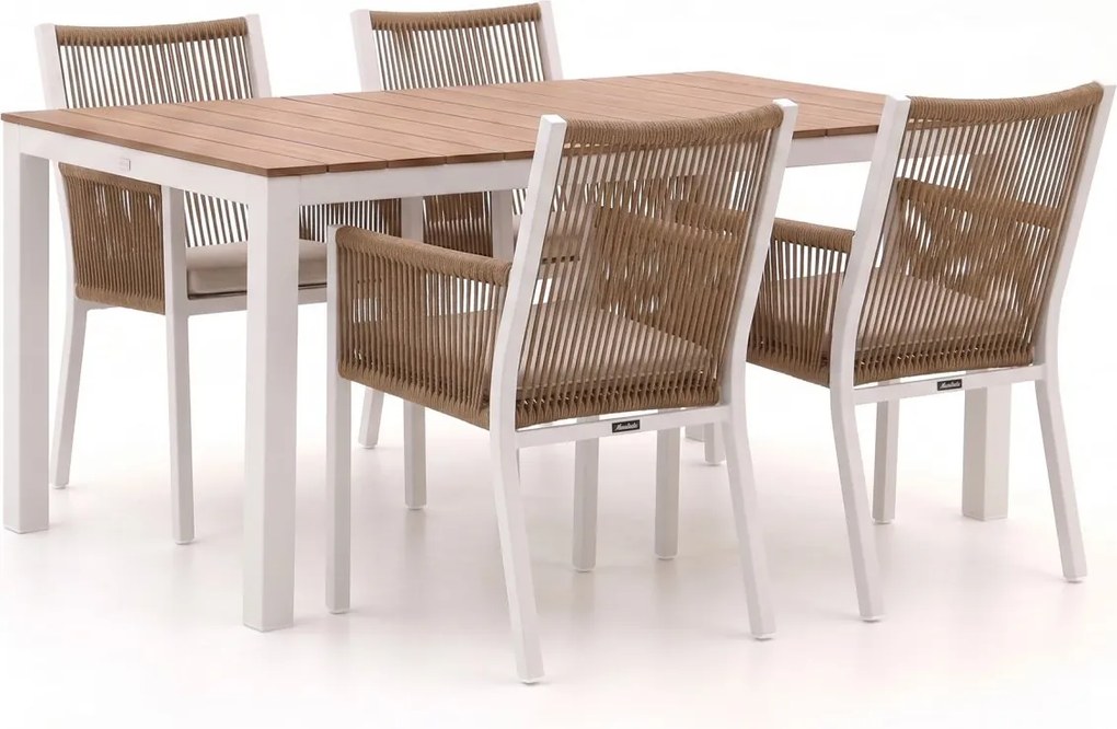 Diningset Manifesto  | 4 personen | Tuinset polywood | 5-delig | Kees Smit Tuinmeubelen