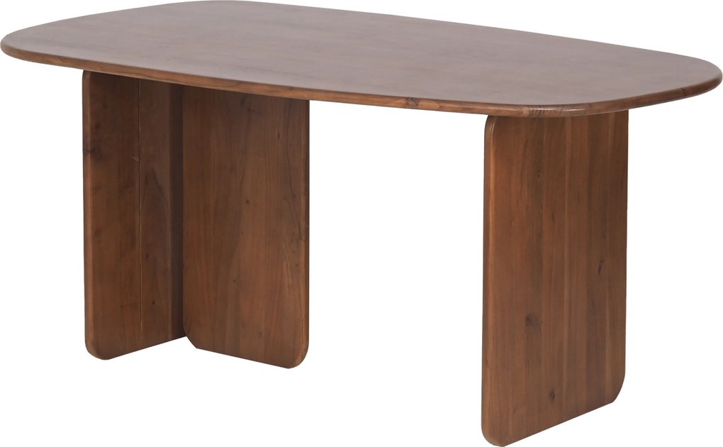 Organisch Gevormde Eettafel 180cm - 180 X 90cm.