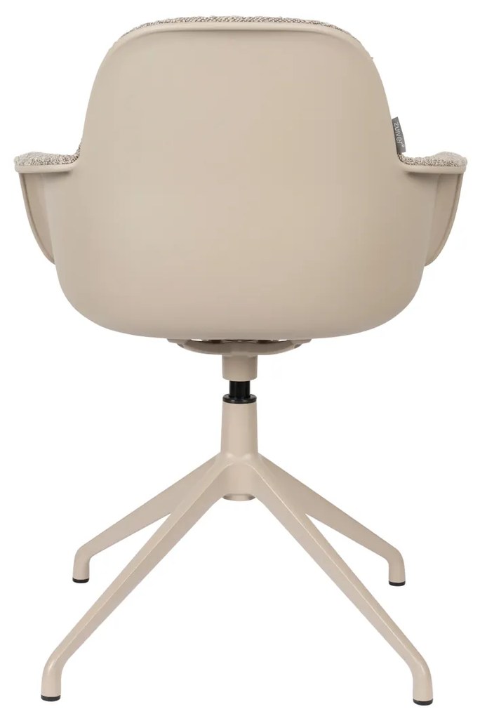 Zuiver Albert Kuip Swivel Draaibare Armstoel Taupe