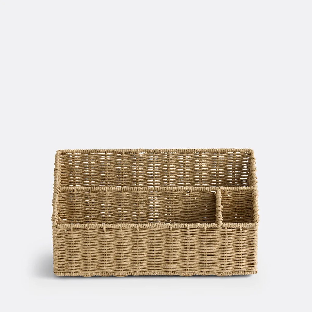 Brievenhouder van gevlochten papier, Kovu