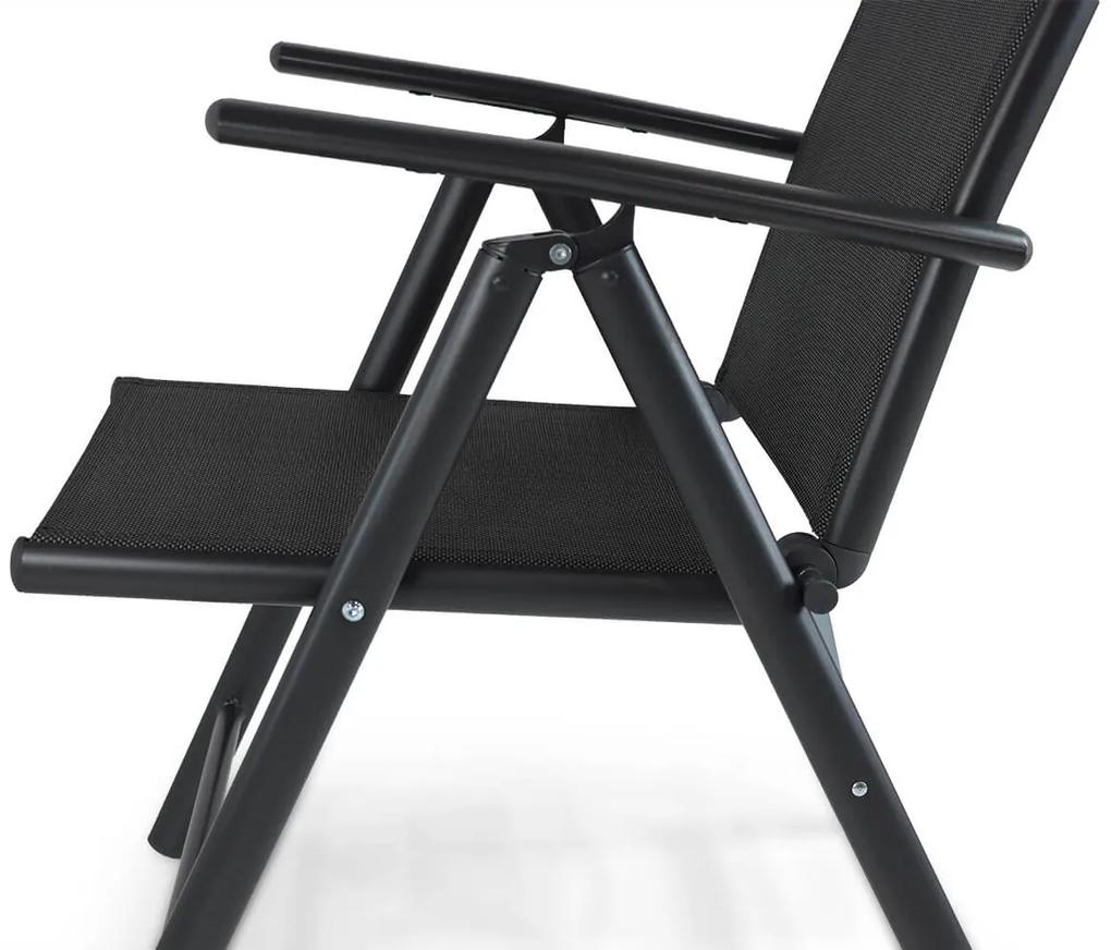 Domani Furniture Carino Standenstoel Aluminium/textileen Grijs