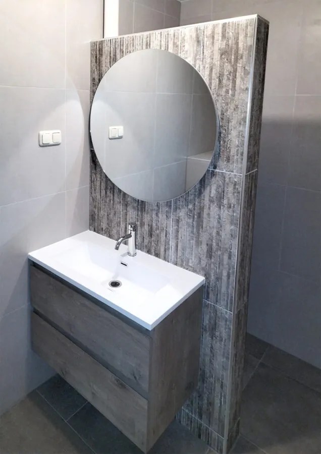 Vloertegel 60x60 Betonlook Ronda Antraciet NR17