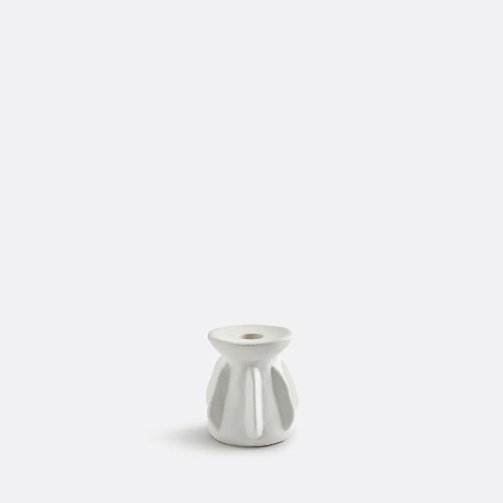Keramische kandelaar H9,5 cm Ilia