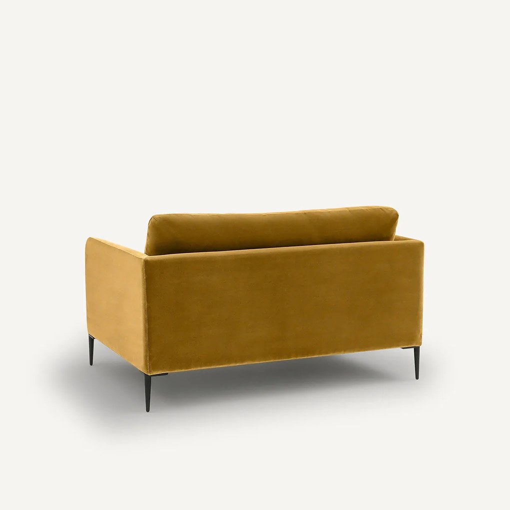 Fluwelen 2-zitsbank, Oscar, ontwerp Emmanuel Gallina