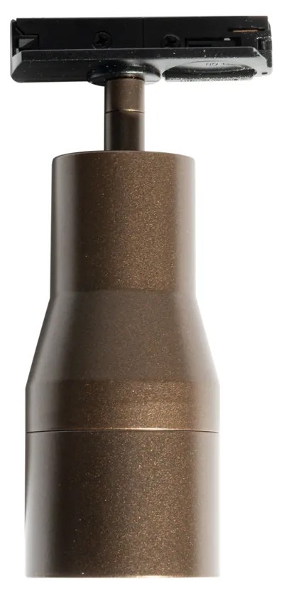 Moderne spot donker brons voor railsysteem 1-fase - Iconic Kohua