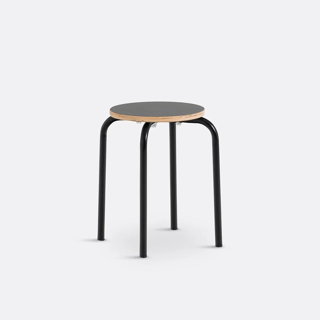 Lage kruk, stapelbaar, school spirit Hiba