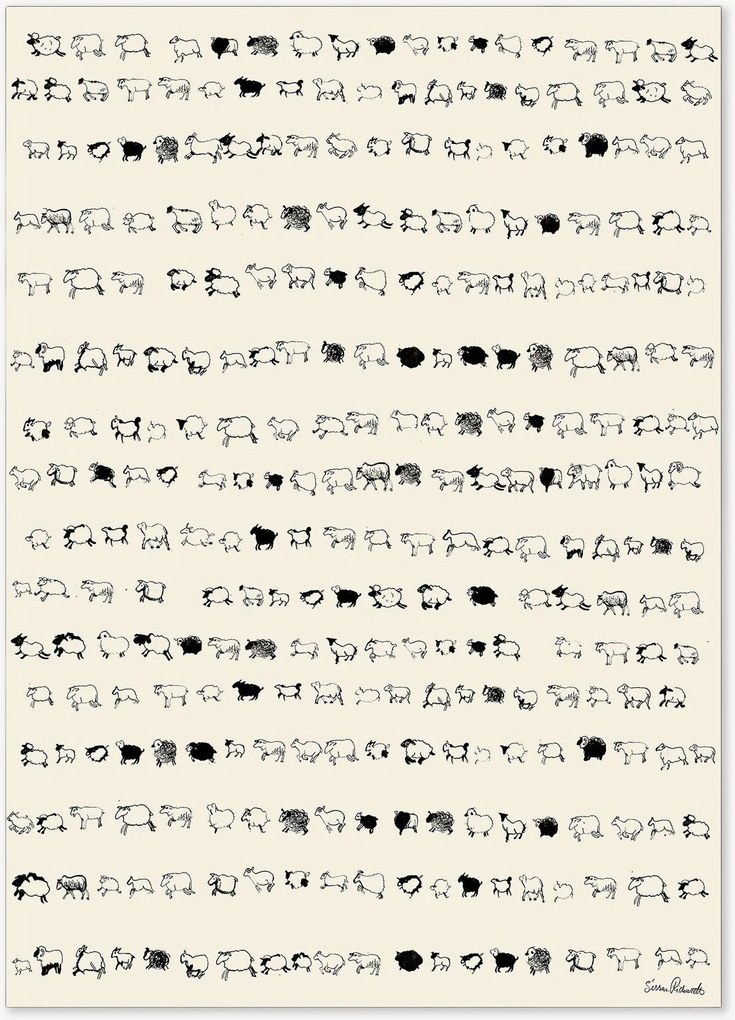 Poster Count the Sheep