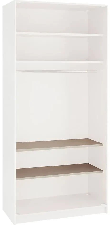 Goossens Legplankenset Accessoires Retro Wit, Legplankset (2) 97 cm