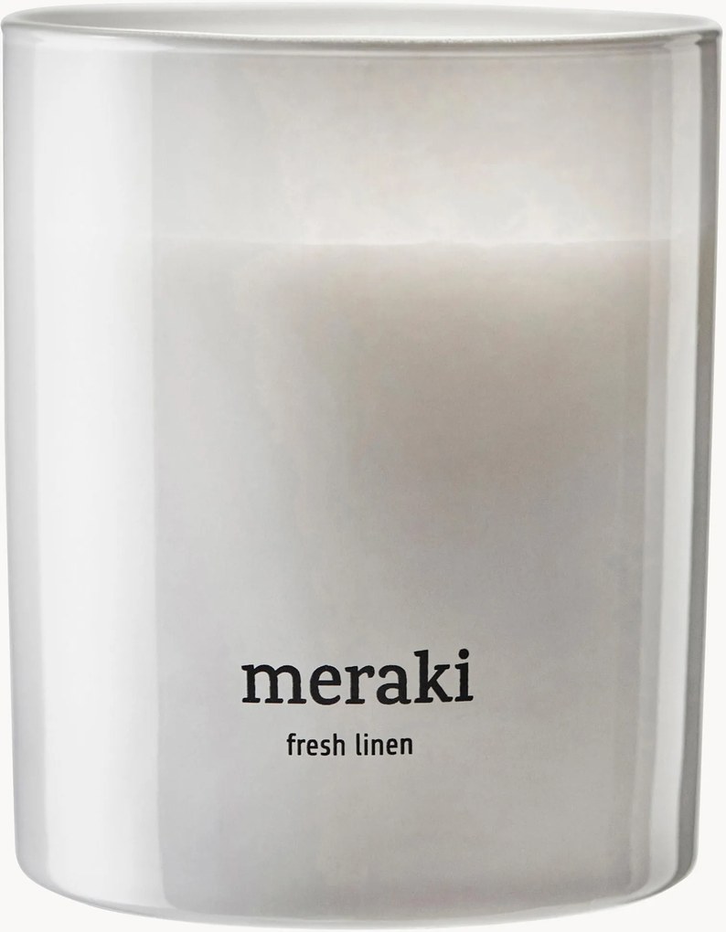 Geurkaars Fresh Linen (citroen, jasmijn & muskus)
