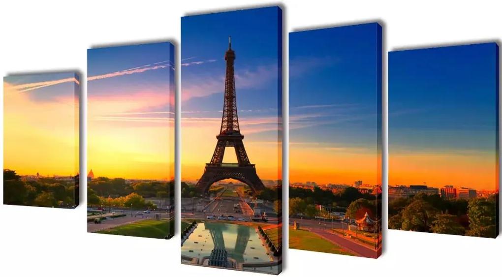 Canvasdoeken Eiffeltoren 200 x 100 cm