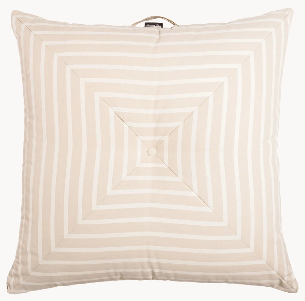 Outdoor vloerkussen Cozy met strepen