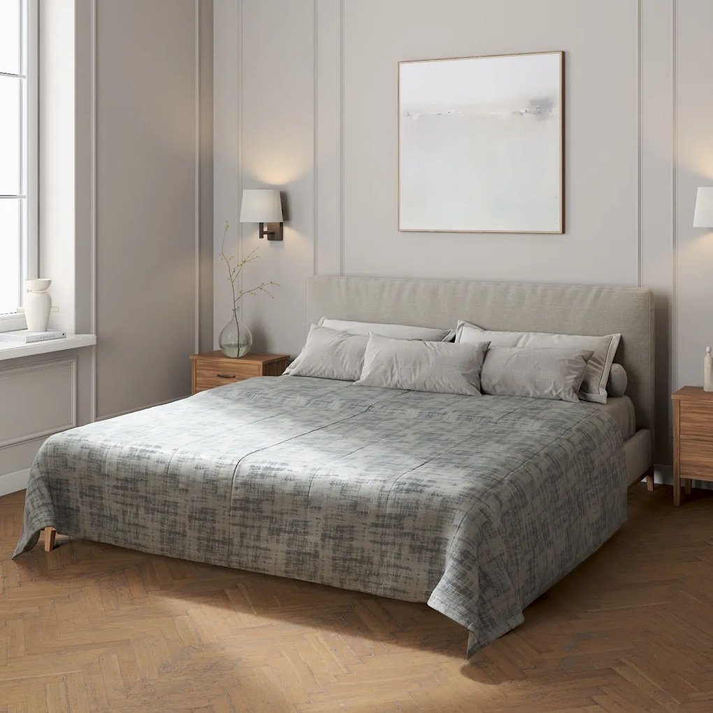 Dekoria Sprei Velvet, grijs