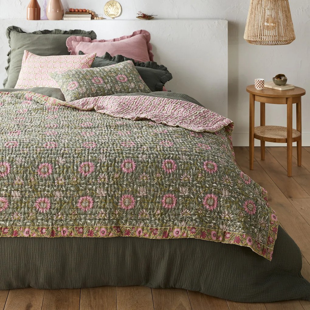 Kantha dekbed in voilekatoen Casaluce