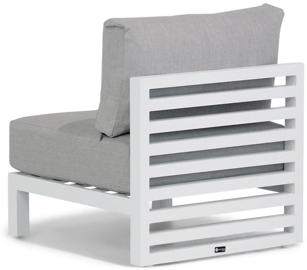 U-Vorm Loungeset 8 personen Aluminium Wit Santika Furniture Santika Jaya
