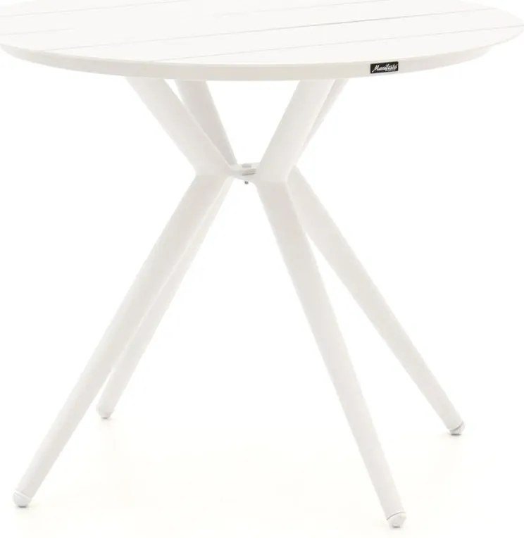 + 10% kassakorting | Tuin eettafel Manifesto  | Rond  | Tuintafel Aluminium | Ø90cm | 2 personen | Kees Smit Tuinmeubelen