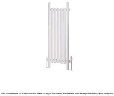 Eastbrook Lambourne horizontale radiator 40x120cm 649W wit mat