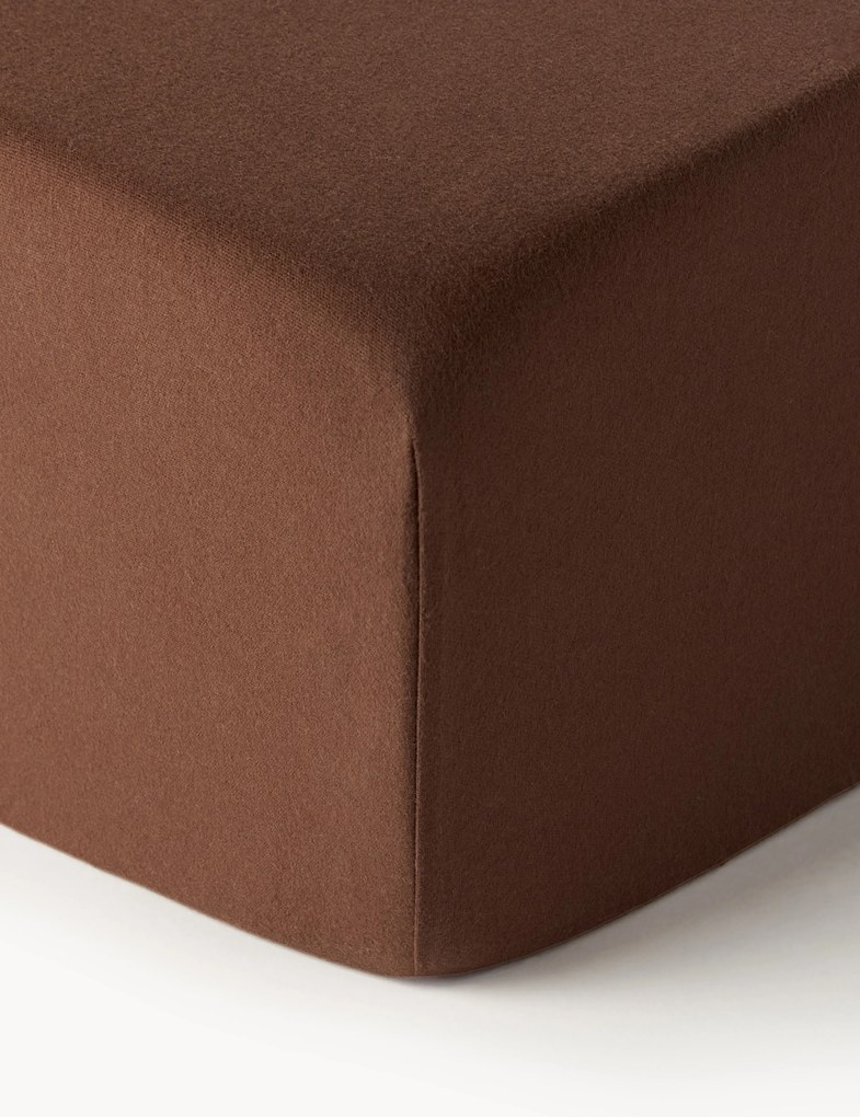 Boxspring hoeslaken Biba, flanel