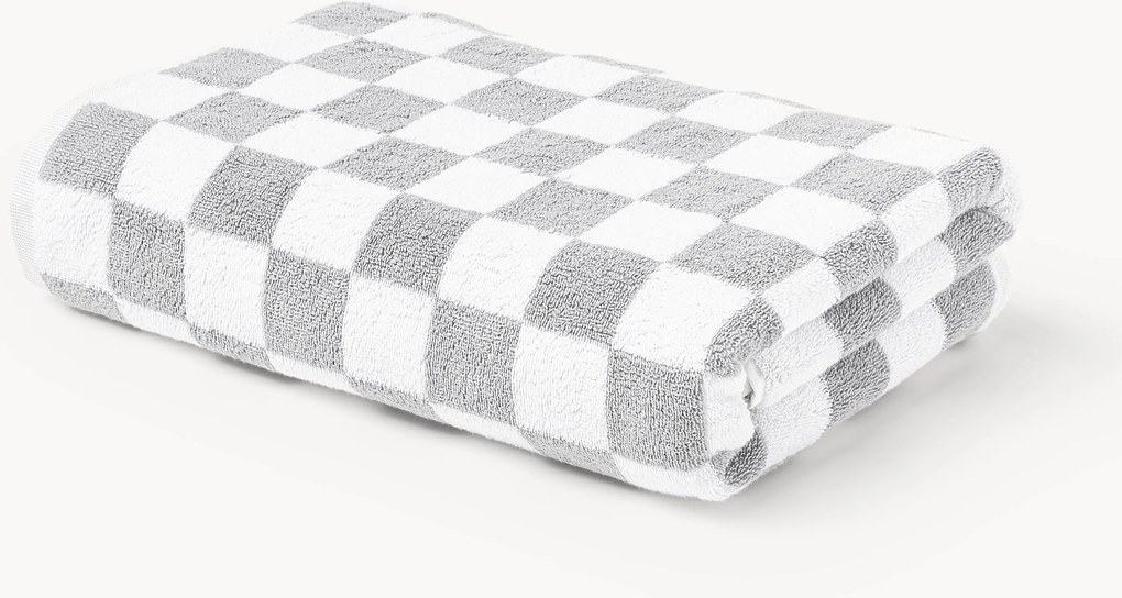 Westwing Crosby Studios, katoenen handdoek Damier, in verschillende formaten