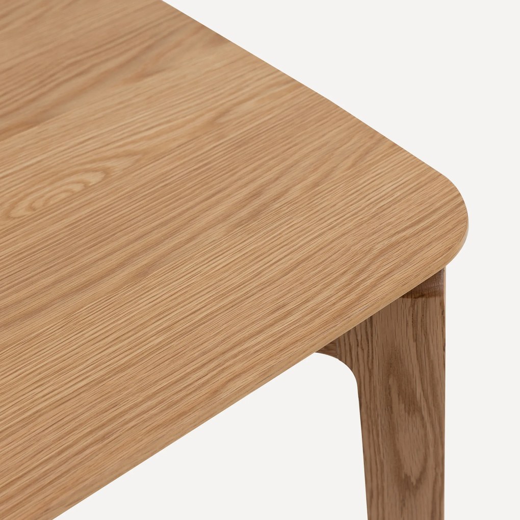 Eiken Eettafel Scandinavisch Design 200 X 90 Cm - 200 X 90cm.