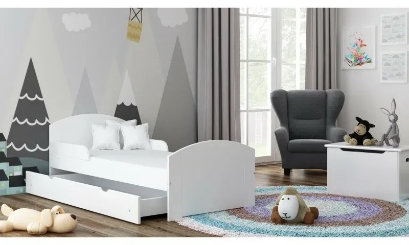 Kinderen Roze Kinderbed - Rio 5059914089606 Children's Beds Home, 180x80, Geen, 12 cm schuimmatras met hoge veerkracht Children's Beds Home Dennenhout