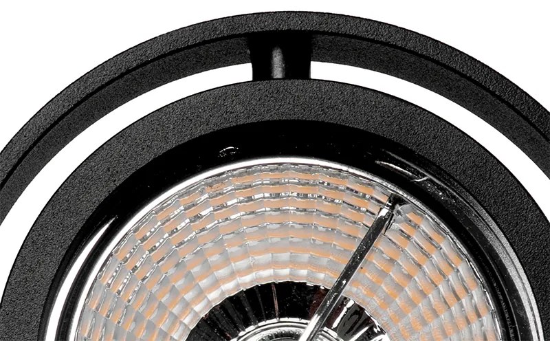 Moderne Spot / Opbouwspot / Plafondspot zwart - Master 70 Modern GU10 rond Binnenverlichting Lamp