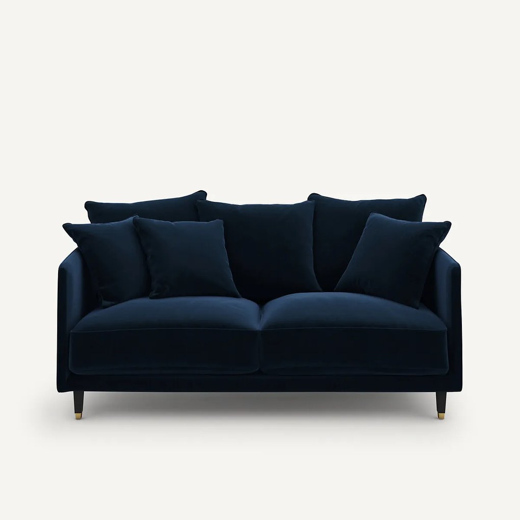 3-zits compacte fluwelen zetel, Lazare