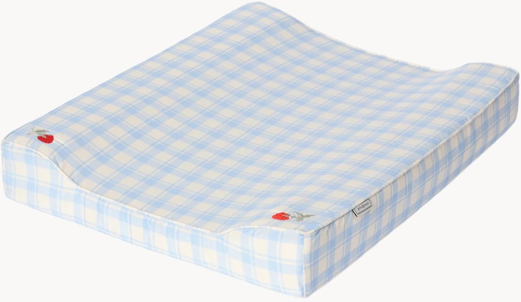 Katoenen aankleedkussen Sky Blue