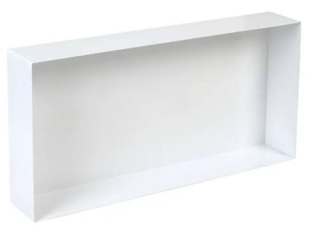 Inbouwnis Plieger Waterproof Voor In Wand 30x60 cm RVS Wit